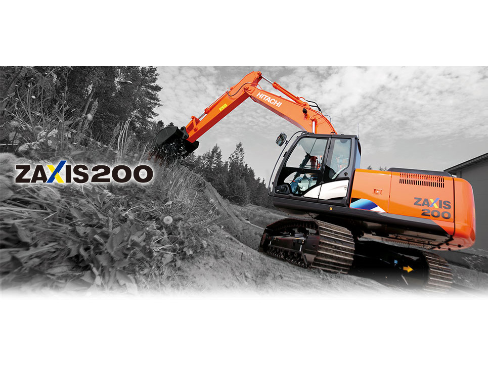 ZX200-5A 土木工程行业- 日立建机中国官网